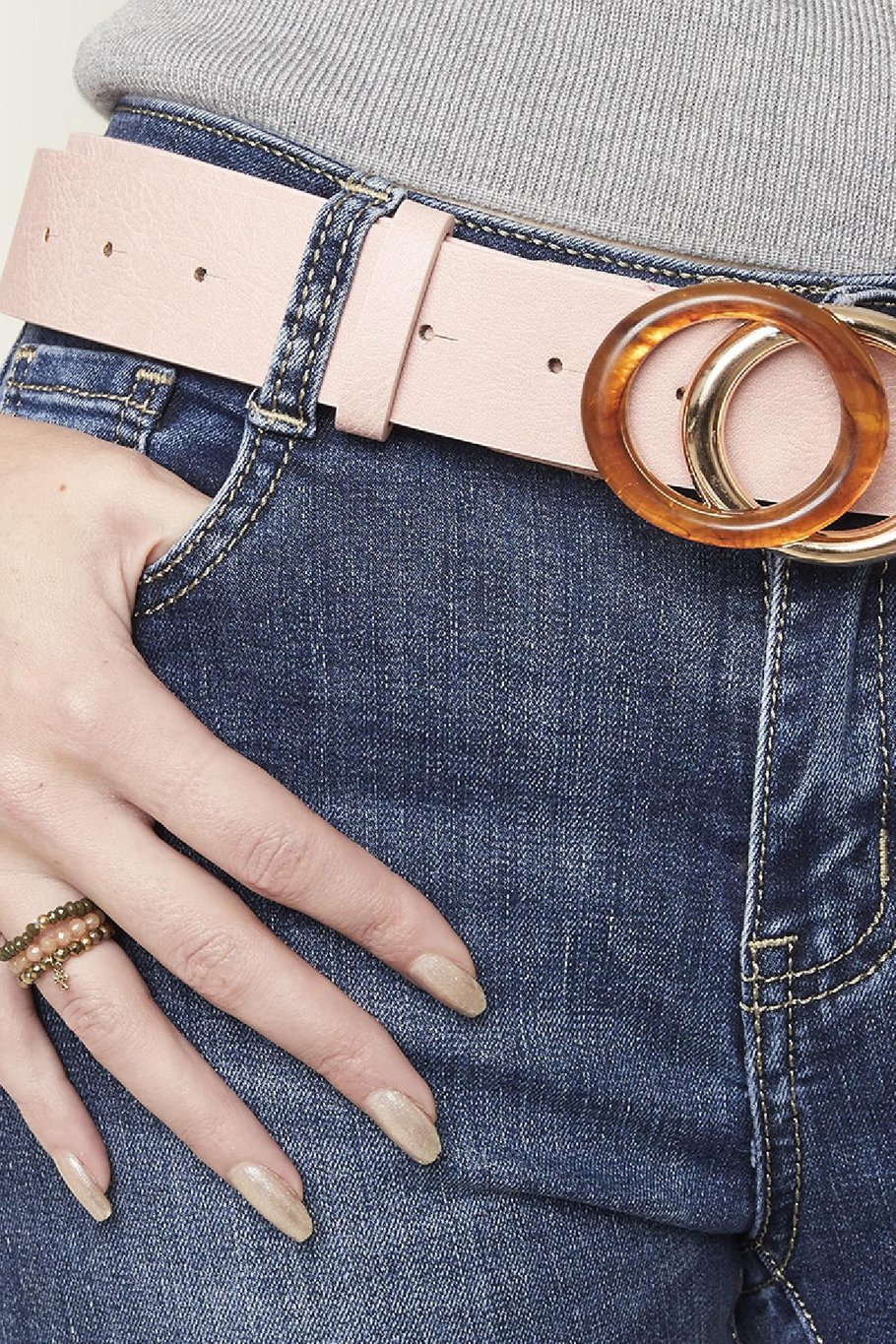 Riem Lush Zwart Metaal Afbeelding2