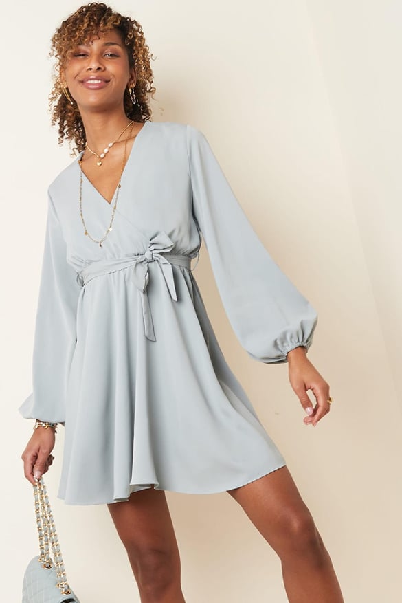 abito in chiffon Black S 2