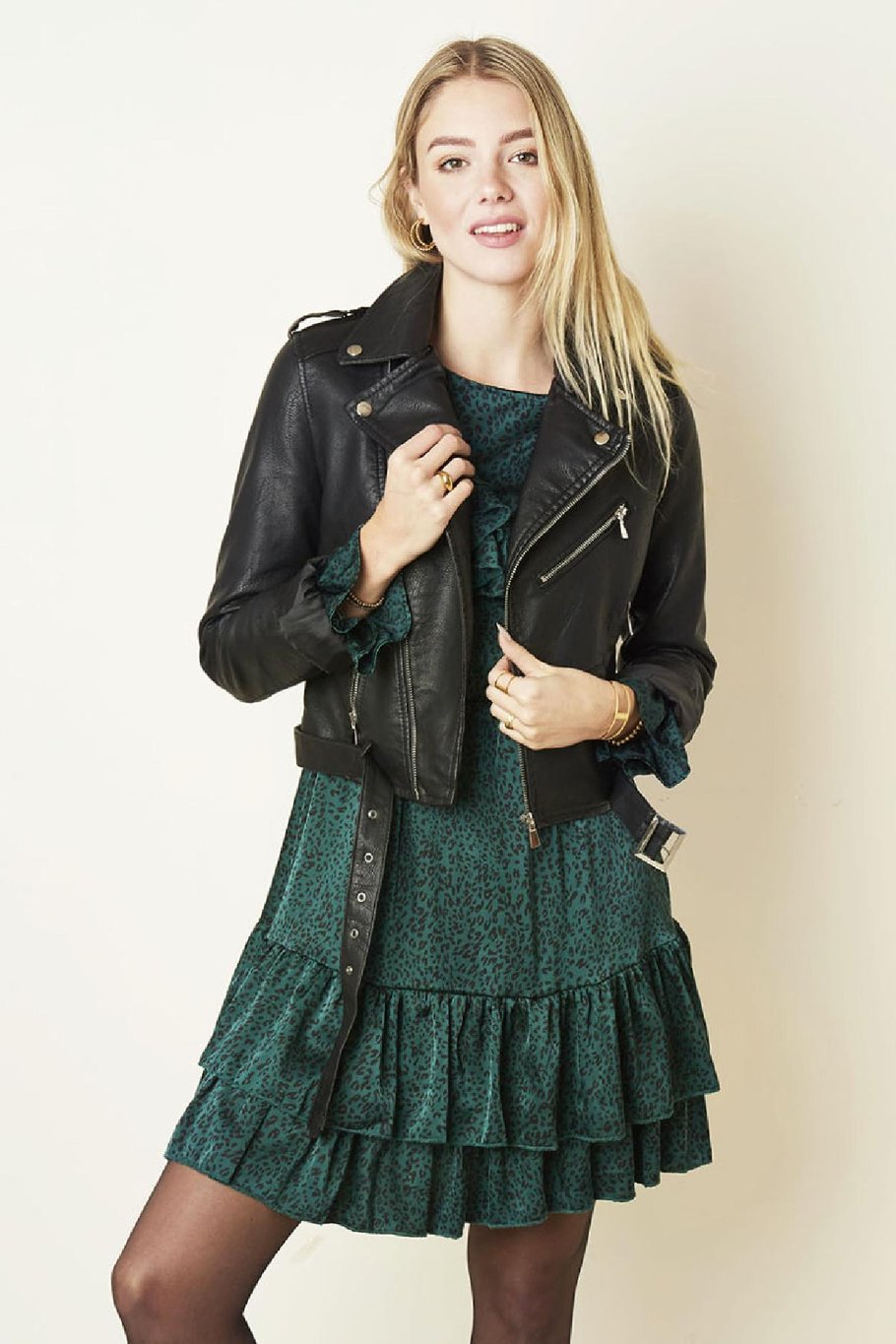 Kleid Winter Beast Schwarz S Bild4