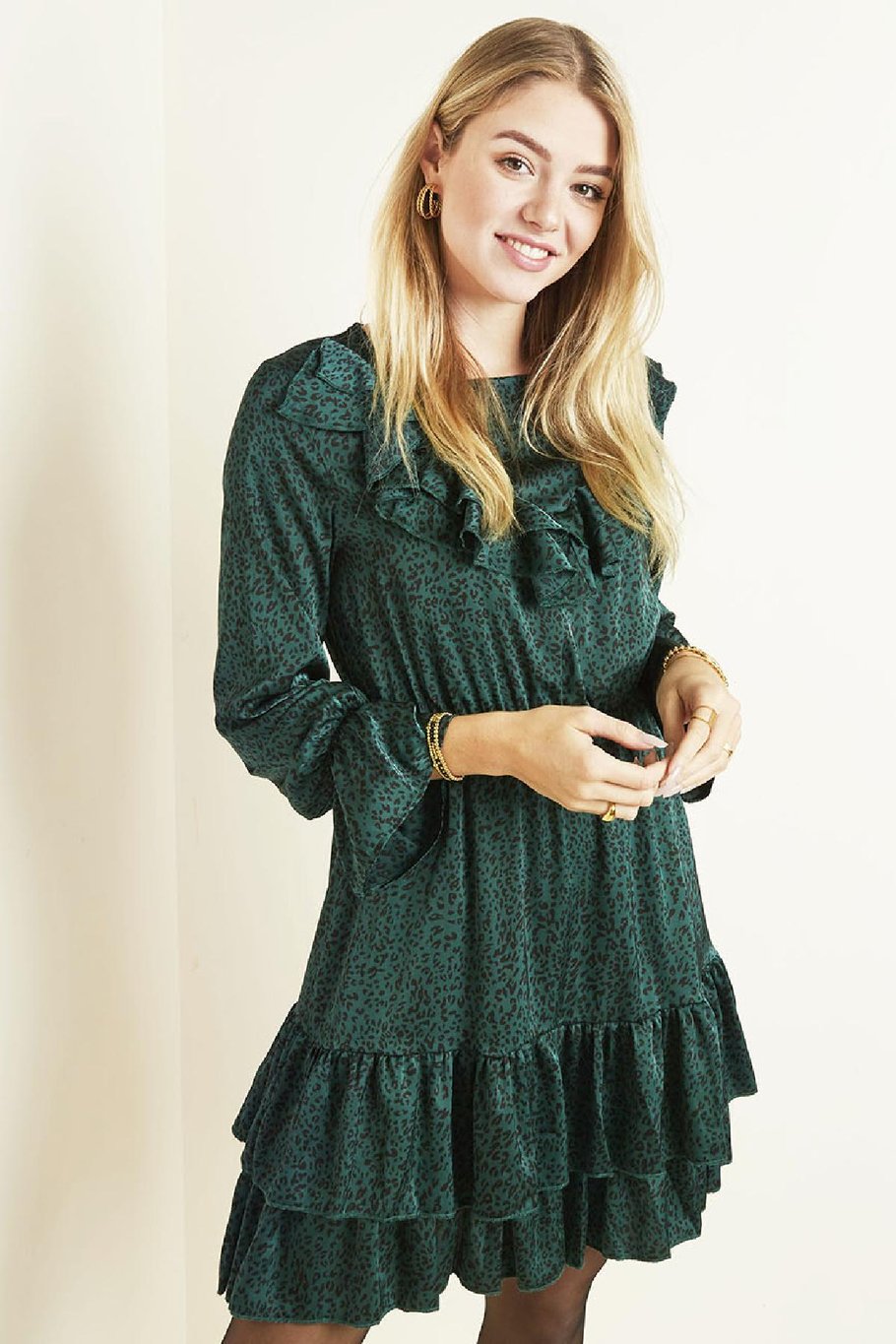 Kleid Winter Beast Schwarz S Bild2