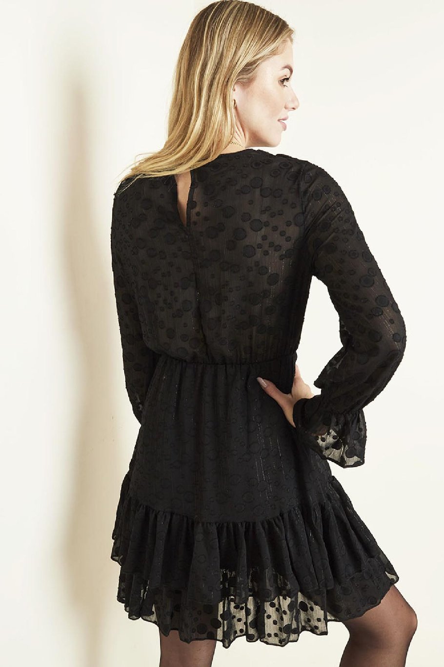 Kleid Modest Schwarz S Bild3