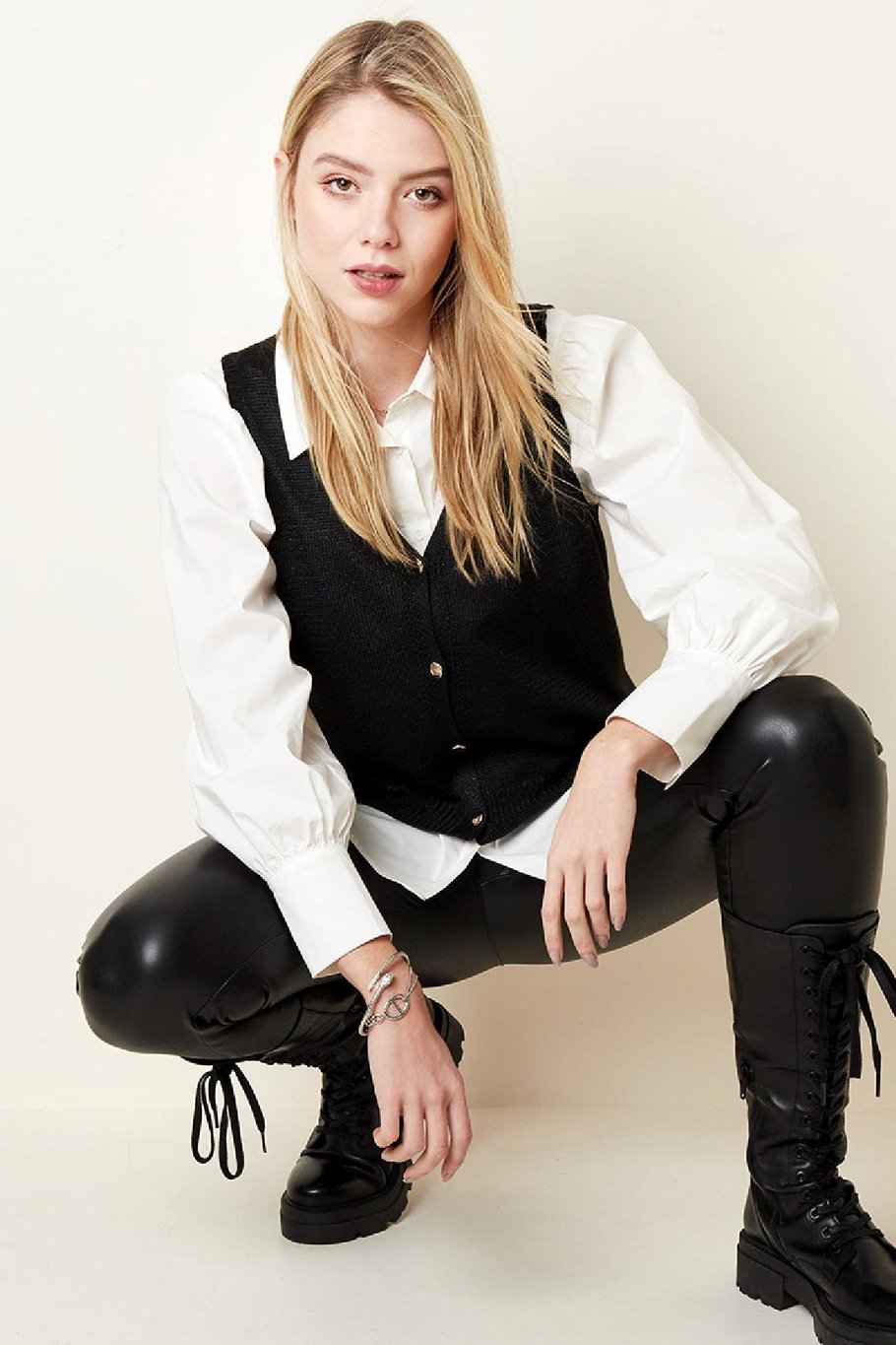 Cardigan Isa Noir One size Image2
