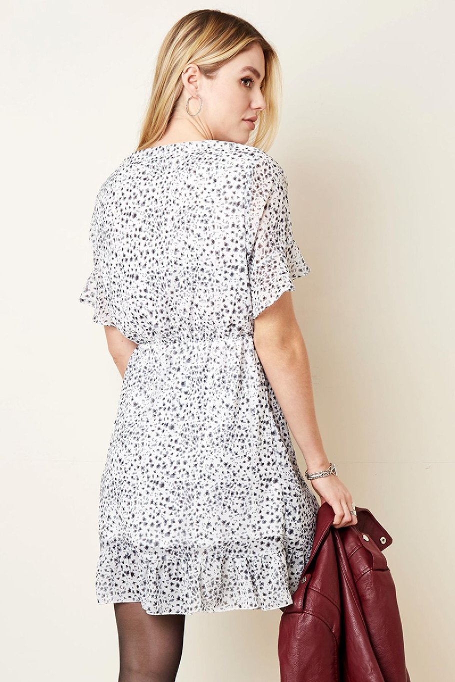 Robe Caprice Blanc S Image5