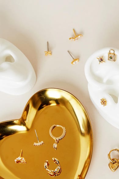 Display Ear Set White Plastic h5 Immagine2