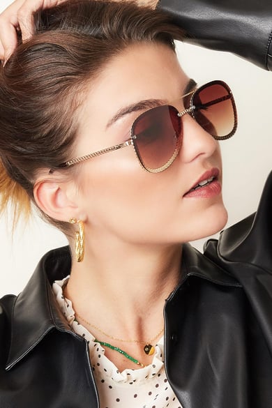 Sonnenbrille Silber Kunststoff One size h5 Bild4