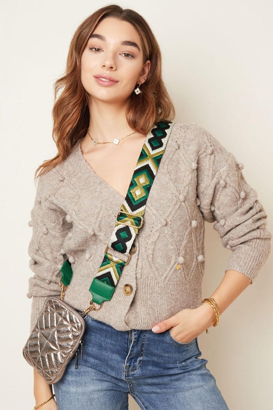 Taschenriemen aztekisch Multi Polyester Bild2
