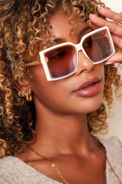 Lunettes de soleil rondes Vert foncé PC Taille unique h5 Image5