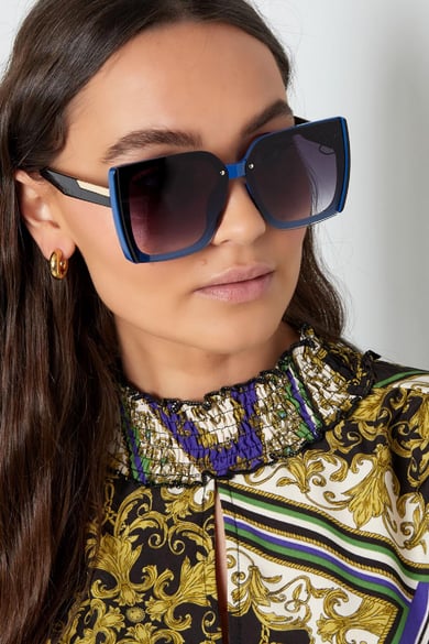 Lunettes de soleil élégantes Gris PC Taille unique h5 Image5