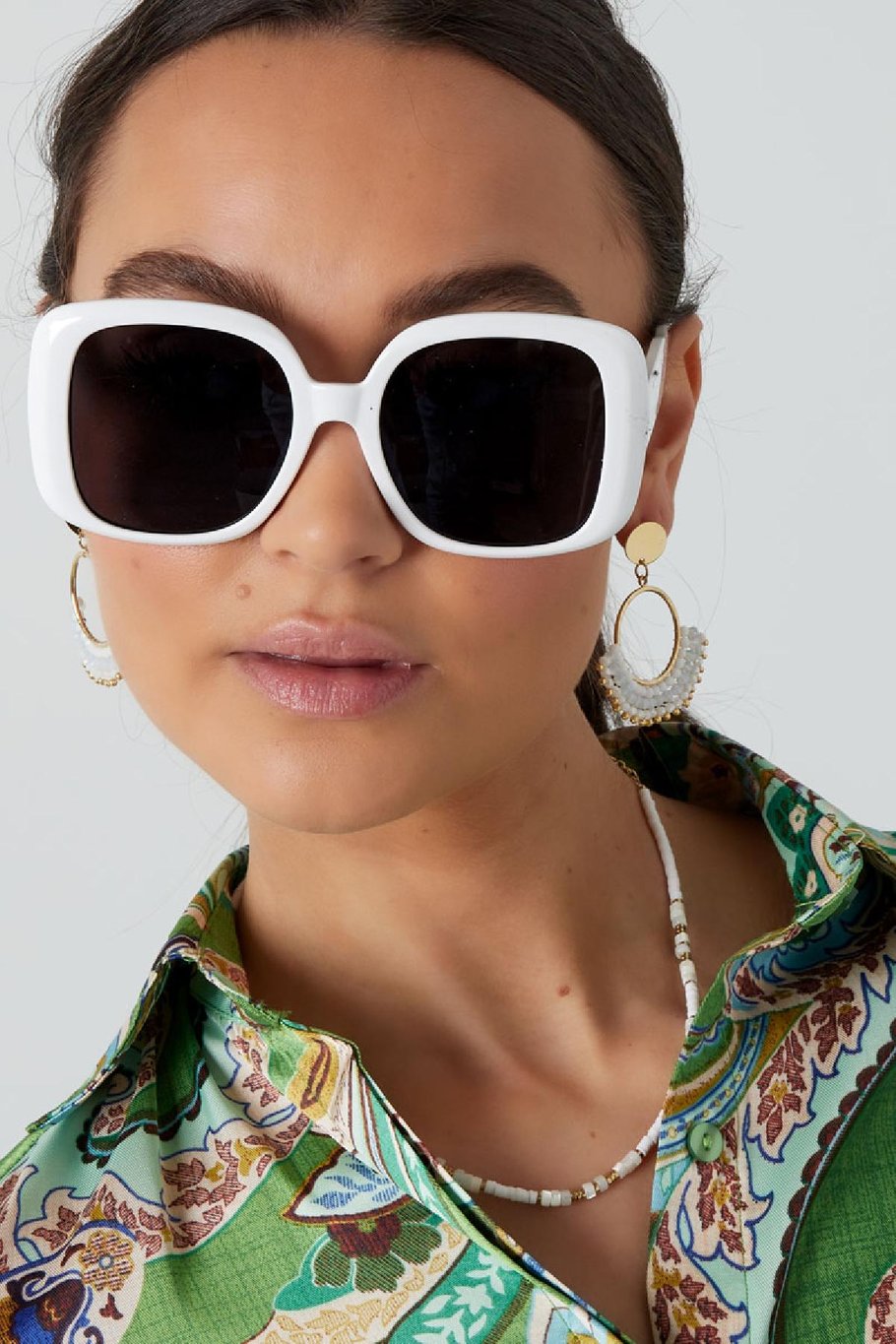 Sonnenbrille einfach Schwarz PC One size Bild4