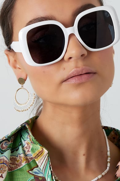 Sonnenbrille einfach Schwarz PC One size h5 Bild2