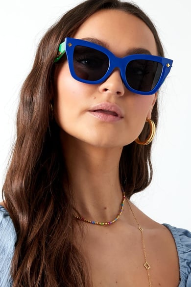 Sunglasses basic/Gold color White PC One size h5 Picture5