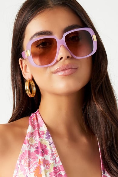 Sonnenbrille Basic mit goldenen Details Grün PC One size h5 Bild4
