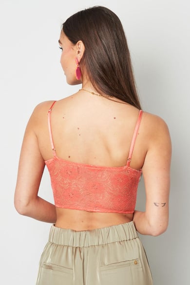 Lace crop top Blue S h5 Picture9