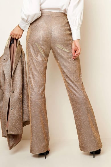 Glitter pants - Holiday essentials Gold Color S h5 Picture6