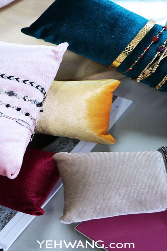 Display Armbanden Velvet Colors II Zwart 2